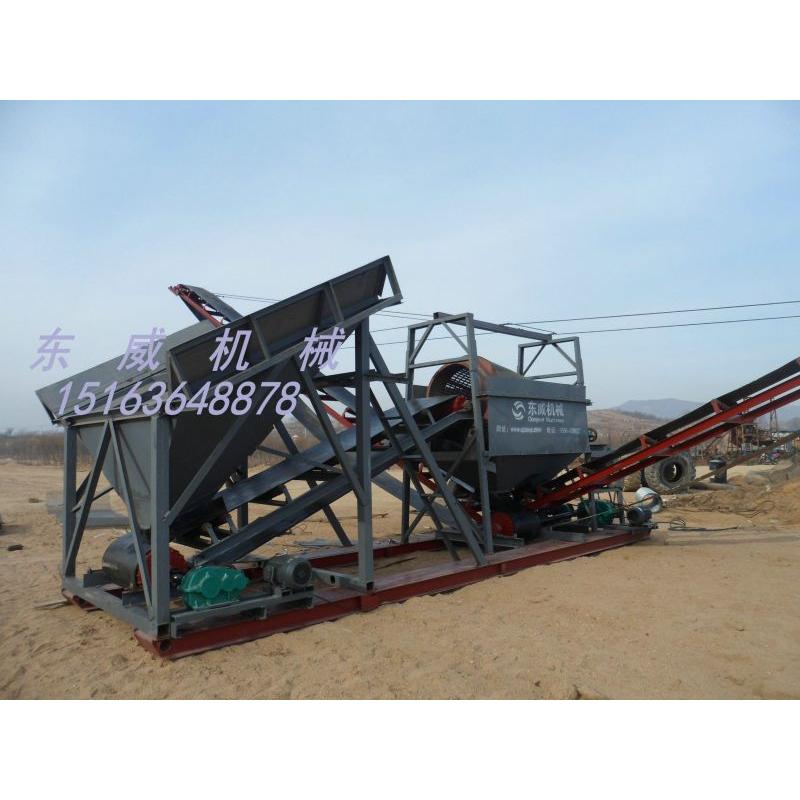 鞍山篩砂機 也叫旱地篩砂船 分離粗細沙石設備