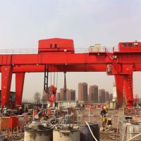 遼寧本溪現場安裝門式起重機