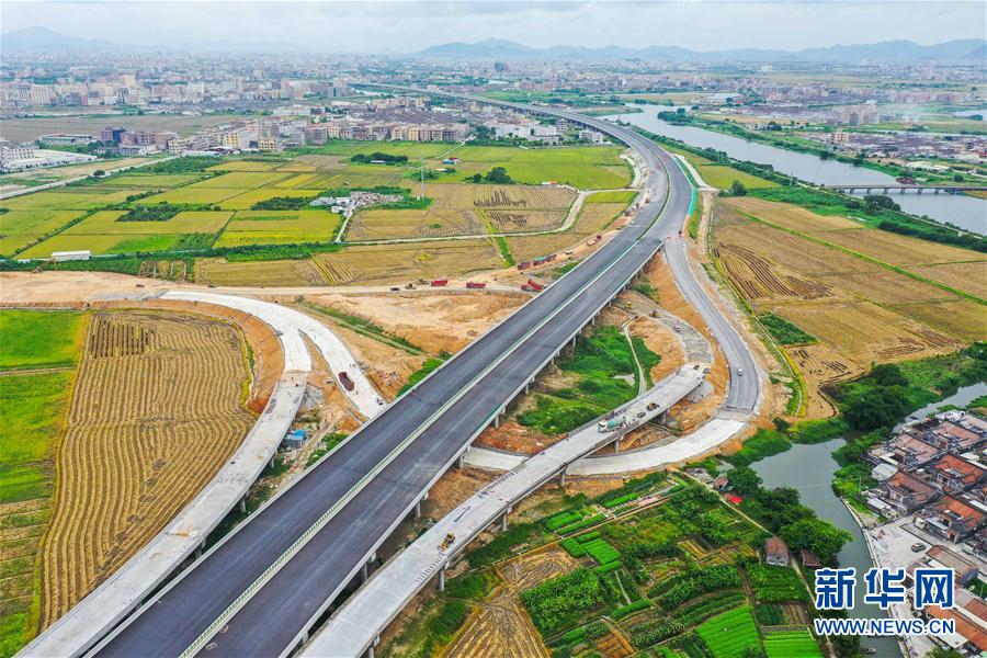 （經濟）（3）廣東：汕揭高速建設進展順利