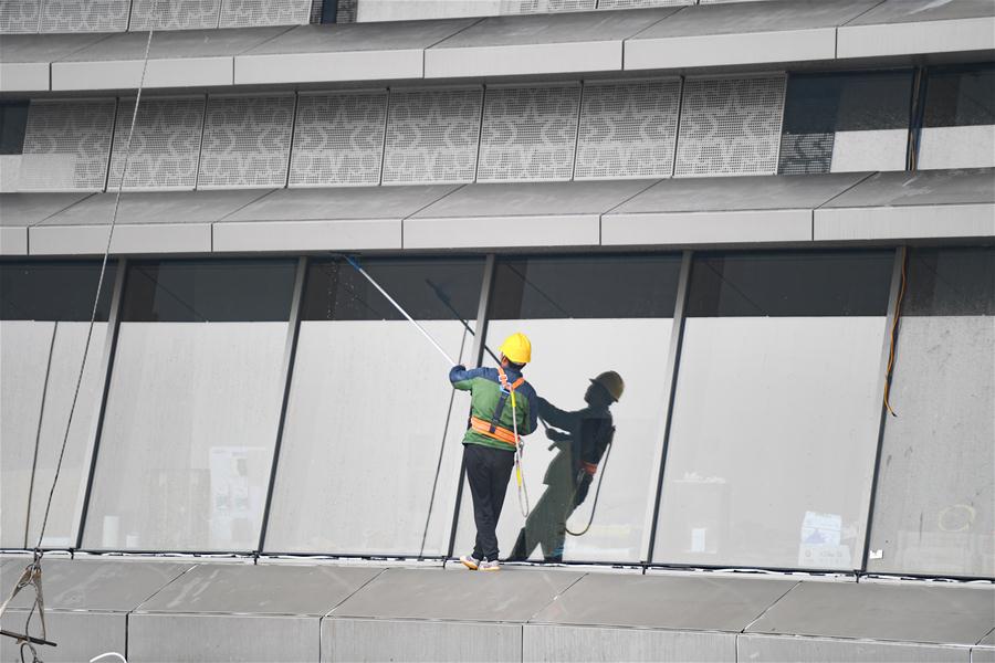 （新華視界）（1）長沙國際會議中心計劃10月底竣工