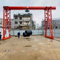 蕪湖起重機(jī)-門(mén)式起重機(jī)安裝現(xiàn)場(chǎng)