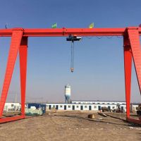 蘭州MH型3~16噸電動(dòng)葫蘆門(mén)式起重機(jī)倉(cāng)庫(kù)工廠專業(yè)龍門(mén)吊