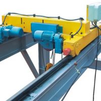 四川簡陽起重機，成都起重設備廠家，LHD葫蘆雙梁小車